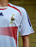 FRANCE 2006 WORLD CUP- 2008 AWAY SHIRT ADIDAS LARGE JERSEY