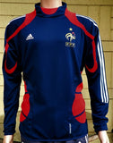 FRANCE 2007-EURO 2008 TRAINING TOP ADIDAS FORMOTION LARGE JERSEY