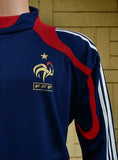 FRANCE 2007-EURO 2008 TRAINING TOP ADIDAS FORMOTION LARGE JERSEY