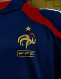 FRANCE 2007-EURO 2008 TRAINING TOP ADIDAS FORMOTION LARGE JERSEY