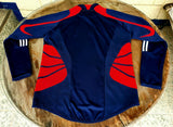 FRANCE 2007-EURO 2008 TRAINING TOP ADIDAS FORMOTION LARGE JERSEY