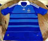 FRANCE 2008-2009 HOME ADIDAS CLIMA COOL LARGE SHIRT