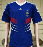 FRANCE 2010 -2011 HOME ADIDAS CLIMA COOL JERSEY MEDIUM SHIRT