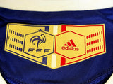 FRANCE 2010 -2011 HOME ADIDAS CLIMA COOL JERSEY MEDIUM SHIRT