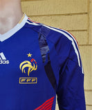 FRANCE 2010 -2011 HOME ADIDAS TECH-FIT JERSEY LARGE LS SHIRT