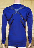 FRANCE 2010 -2011 HOME ADIDAS TECH-FIT JERSEY LARGE LS SHIRT