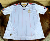 FRANCE 2010 WORLD CUP-2011 AWAY JERSEY ADIDAS LARGE SHIRT