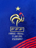 FRANCE 2010 WORLD CUP- SOUTH AFRICA GOURCUFF 8 HOME JERSEY MEDIUM SHIRT