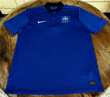 FRANCE 2011-EURO 2012 HOME JERSEY ADIDAS LARGE SHIRT