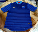 FRANCE 2012 EURO -2013 HOME JERSEY NIKE LARGE SHIRT
