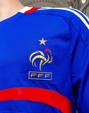 FRANCE 2008 EURO QUALIFICATION  HOME ADIDAS JERSEY SHIRT MAILLOT  LARGE # 620139