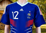 FRANCE 2010 WORLD CUP SOUTH AFRICA HENRY 12 HOME ADIDAS JERSEY SHIRT LARGE  # P41040