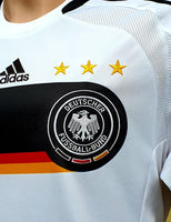 GERMANY 2008 UEFA EURO 1ST. RUNNER UP TITLE HOME LUKAS PODOLSKI 20 HOME ADIDAS JERSEY SHIRT TRIKOT MEDIUM # 613200