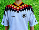 GERMANY 1994 WORLD CUP QUARTER FINALS RARE HOME ADIDAS JERSEY SHIRT TRIKOT  EXTRA LARGE