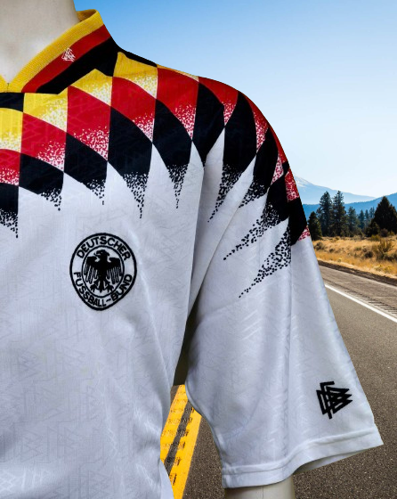 GERMANY 1994 WORLD CUP QUARTER FINALS RARE HOME ADIDAS JERSEY