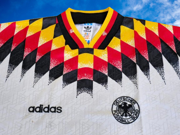 GERMANY 1994 WORLD CUP QUARTER FINALS RARE HOME ADIDAS