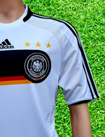 GERMANY 2008 UEFA EURO 1ST. RUNNER UP TITLE HOME LUKAS PODOLSKI 20 HOME ADIDAS JERSEY SHIRT TRIKOT MEDIUM # 613200