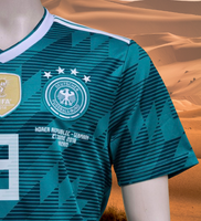 GERMANY 2018 WORLD CUP ADIDAS CLIMALITE KROOS 8 AWAY JERSEY SHIRT M #BR3144 SOLD !!