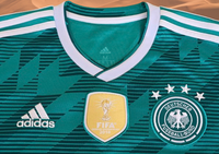 GERMANY 2018 WORLD CUP ADIDAS CLIMALITE KROOS 8 AWAY JERSEY SHIRT M #BR3144