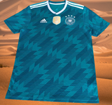GERMANY 2018 WORLD CUP AWAY ADIDAS CLIMALITE JERSEY SHIRT M #BR3144