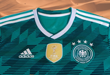 GERMANY 2018 WORLD CUP AWAY ADIDAS CLIMALITE JERSEY SHIRT M #BR3144
