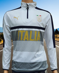 ITALY 2017-2018 PUMA " DRY CELL " QUARTER ZIP TRAINING JACKET SMALL