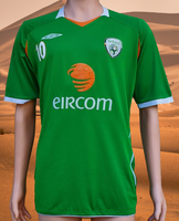 IRELAND 2008-2009 RARE ROBBIE KEANE 10 HOME UMBRO JERSEY SHIRT 2XL /XL