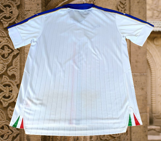 Vintage Soccer Jersey Puma Italy 2016 Euro Quarter Finals Away Jersey Puma Shirt Maglia Camiseta Medium Style 740362