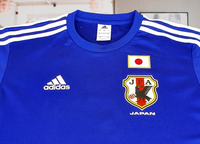 JAPAN 2014-2015 REPLICA TEE  HOME JERSEY ADIDAS SHIRT MEDIUM (アディダス)  サッカー 日本代表 ホームレプリカTシャツ No 2