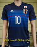 JAPAN 2016-2017 EAFF E-1 FINALS HOME SHINJI KAGAWA 10 JERSEY ADIDAS SHIRT SMALL ジャージーシャツ    SOLD !!!
