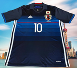 JAPAN 2016-2017 EAFF E-1 FINALS HOME SHINJI KAGAWA 10 JERSEY ADIDAS SHIRT SMALL ジャージーシャツ   # AI4411 AZB001