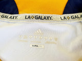 USA MLS LA GALAXY 2010-2011 MLS CUP, CA. CLASICO CHAMPION HOME ADIDAS JERSEY M #O22745