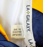 USA MLS LA GALAXY 2010-2011 MLS CUP, CA. CLASICO CHAMPION HOME ADIDAS JERSEY M #O22745