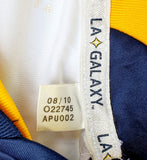 USA MLS LA GALAXY 2010-2011 MLS CUP, CA. CLASICO CHAMPION HOME ADIDAS JERSEY M #O22745