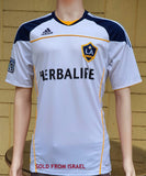 USA MLS LA GALAXY 2010-2011 MLS CUP, CA. CLASICO CHAMPION HOME ADIDAS JERSEY M #O22745  SOLD !!