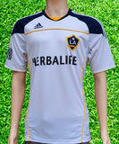 USA MLS LA GALAXY 2010-2011 MLS CUP, CA. CLASICO CHAMPION HOME ADIDAS JERSEY M #O22745