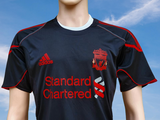 ENGLISH PREMIER LIVERPOOL FC 2010-2011 TRAINING ADIDAS FORMOTION JERSEY SHIRT SMALL # P95508