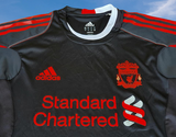 ENGLISH PREMIER LIVERPOOL FC 2010-2011 TRAINING ADIDAS FORMOTION JERSEY SHIRT SMALL # P95508