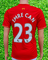 ENGLISH PREMIER LIVERPOOL FC 2015-2016 LEAGUE CUP RUNNERS-UP EMRE CAN 23 HOME NEW BALANCE JERSEY SHIRT SMALL #  WSTM542