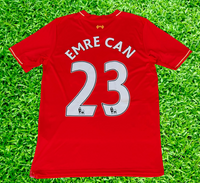 ENGLISH PREMIER LIVERPOOL FC 2015-2016 LEAGUE CUP RUNNERS-UP EMRE CAN 23 HOME NEW BALANCE JERSEY SHIRT SMALL #  WSTM542