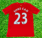 ENGLISH PREMIER LIVERPOOL FC 2015-2016 LEAGUE CUP RUNNERS-UP EMRE CAN 23 HOME NEW BALANCE JERSEY SHIRT SMALL #  WSTM542