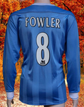 ENGLISH PREMIER MANCHESTER CITY FC 2003-2004 HOME REEBOK FOWLER 8 JERSEY SHIRT L SIZE 42-44