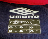 ENGLISH PREMIER MANCHESTER UNITED FC 2000-01 FA LEAGUE CHAMPION UMBRO 3rd JERSEY SHIRT MEDIUM