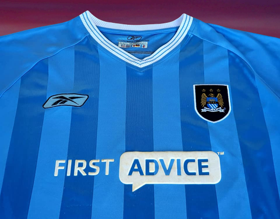 ENGLISH PREMIER MANCHESTER CITY FC 2003-2004 HOME REEBOK FOWLER 8 ENGLISH PREMIER MANCHESTER CITY FC 2003-2004 HOME REEBOK FOWLER 8