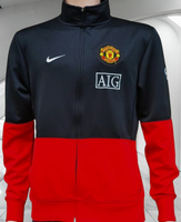 ENGLISH PREMIER MANCHESTER UNITED FC 2009-2010 LEAGUE CUP CHAMPION LINE-UP NIKE JACKET LARGE # 355106-010