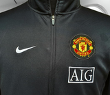 ENGLISH PREMIER MANCHESTER UNITED FC 2009-2010 LEAGUE CUP CHAMPION LINE-UP NIKE JACKET LARGE # 355106-010
