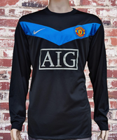 ENGLISH PREMIER MANCHESTER UNITED FC 2009-2010 LEAGUE CUP CHAMPION AWAY NIKE JERSEY SHIRT XLARGE # 355094-010