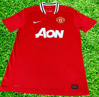 ENGLISH PREMIER MANCHESTER UNITED FC 2011-2012 COMMUNITY SHIELD CHAMPION  VIDIC 15 HOME NIKE JERSEY SHIRT CAMISETA LARGE # 423932-623