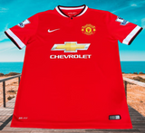 ENGLISH PREMIER MANCHESTER UNITED FC 2014-2015  DI MARIA 7 HOME NIKE JERSEY SHIRT MEDIUM # 611031-624