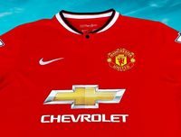 ENGLISH PREMIER MANCHESTER UNITED FC 2014-2015  DI MARIA 7 HOME NIKE JERSEY SHIRT MEDIUM # 611031-624